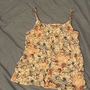 Willow & Root adjustable strap top.